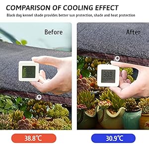 BNOSDM-Outdoor-Dog-Kennel-Cover-10-x-10ft-Black-Mesh-Sunblock-Shade-Cloth-for-Outside-Large-Pet-Dog-Cage-Crate-Playpen-Garden-and-Greenhouse-Canopy-Covers-with-Grommets - Cucciolini Doodles   BNOSDM-Outdoor-Dog-Kennel-Cover-10-x-10ft-Black-Mesh-Sunblock-Shade-Cloth-for-Outside-Large-Pet-Dog-Cage-Crate-Playpen-Garden-and-Greenhouse-Canopy-Covers-with-Grommets