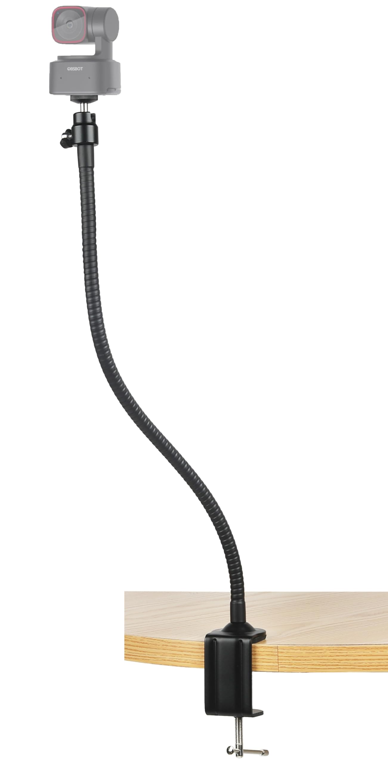 25'' webcam-stand clamp mount holder compatible with obsbot tiny-2 lite/tiny 2/ tiny se/meet 2/meet se/meet tair ari webcams