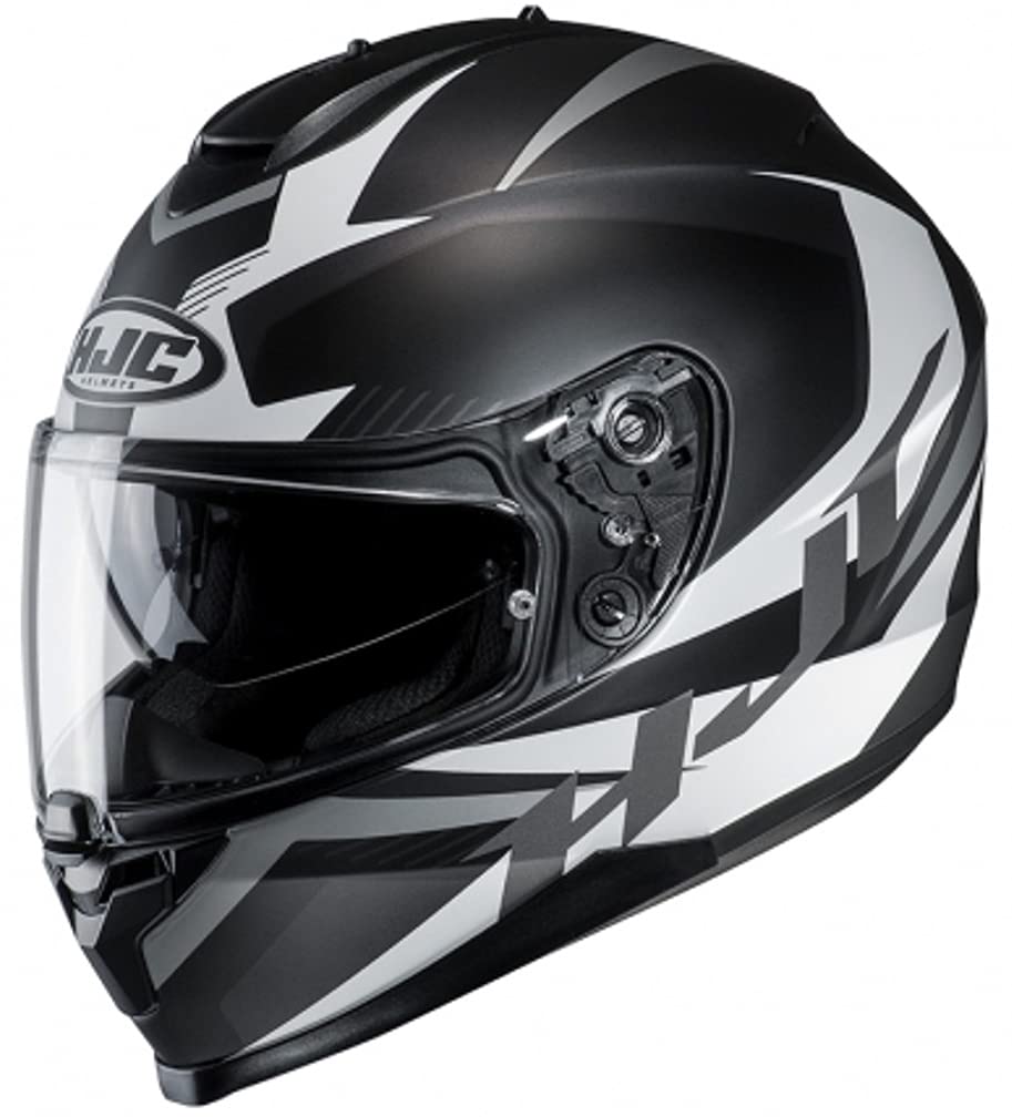 Motorcycle helmets HJC C70 TROKY MC5SF, Noir/Blanc, S