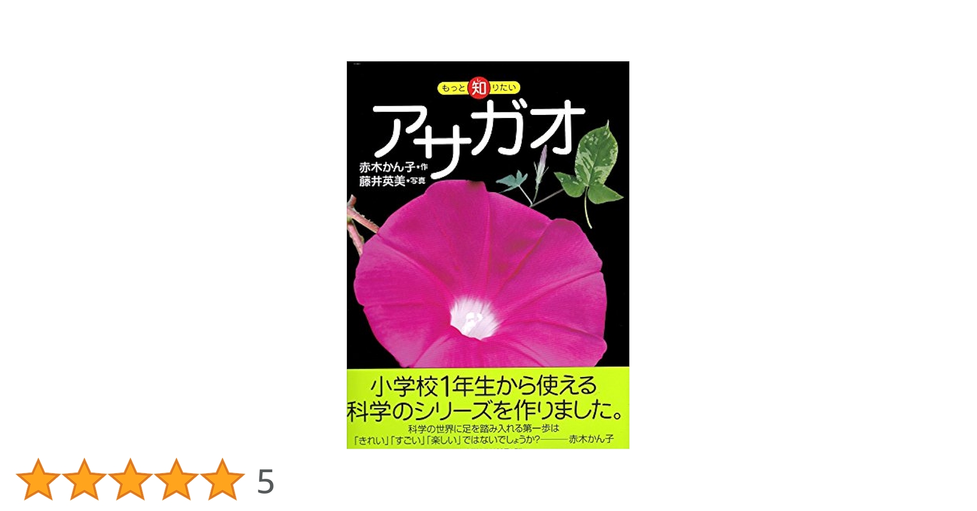 Amazon.co.jp: アサガオ (もっと知りたい) : 赤木 かん子, 藤井