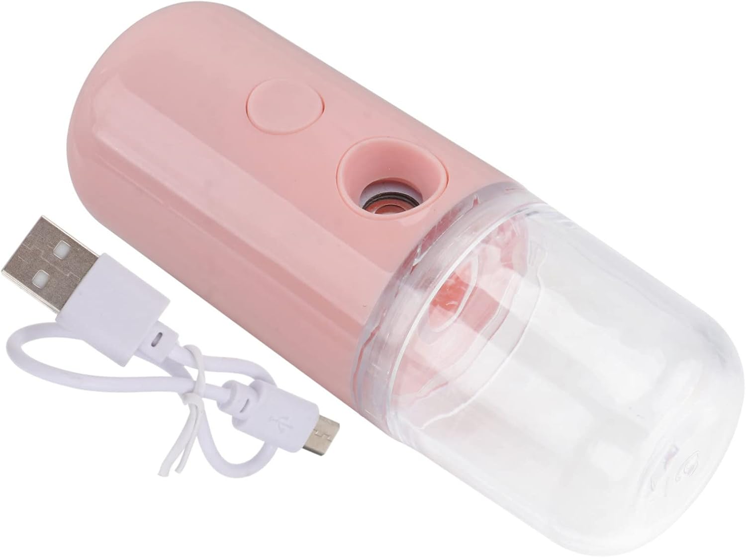 USB Rechargeable Nano Facial Mister 150mAh ABS Pc Portable Pink