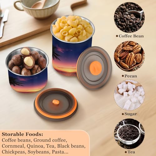 Envase Hermético para Café Acero Inoxidable 500ml miniatura 5