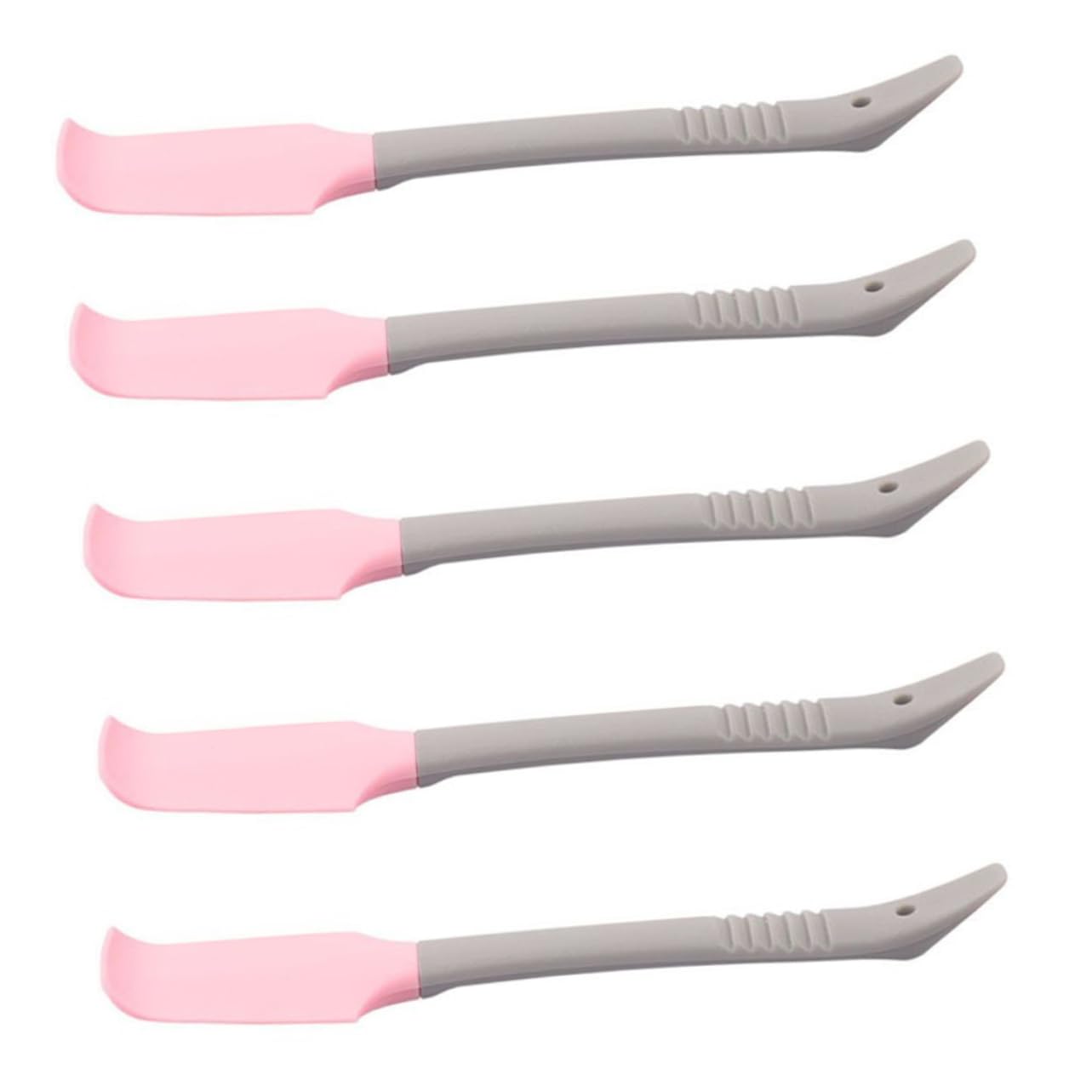 PartyKindom Makeup Spatula Tool 5 Pack Soft Waxing Spatula for Hand Foot Skin Care Tools