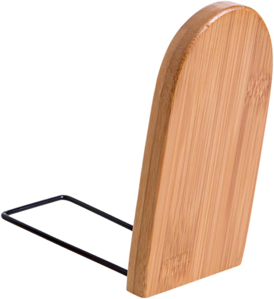 SEWACC 1 PC Book Organizer Bookshelfs Book Stand Shelf Book Shelve Book Easel Bookcase Shelf Book Folders Book Holder for Desk Desktop Book Storage Rack Bookends for School Wooden