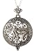 Elephant 4x Magnifier Magnifying Glass Sliding Top Magnet Pendant Necklace, 30"