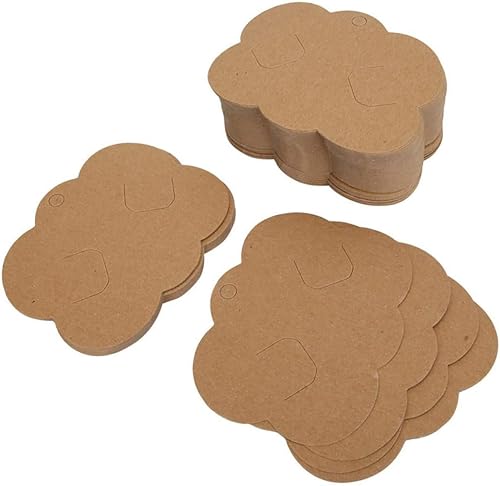 ULDIGI 200 piezas llavero tarjetero con lazo para el cabello, clip para tarjetas, coleccionar, cartón, diadema, tarjetas de papel, tarjetas de