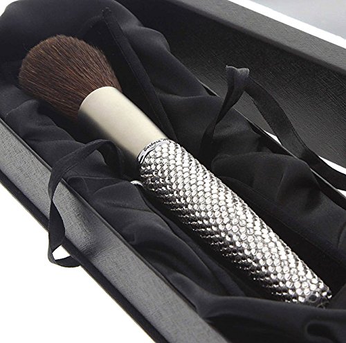 Puderpinsel"Crystal", Foundation Brush Make-Up Pinsel, Barbara Hofmann Kosmetikpinsel