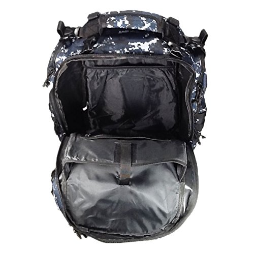 20" 2400Cu. In. Great Tactical Hunting Camping Hiking Backpack Op220 Dmbk Digital Camouflage (Navy Blue) #TOP7