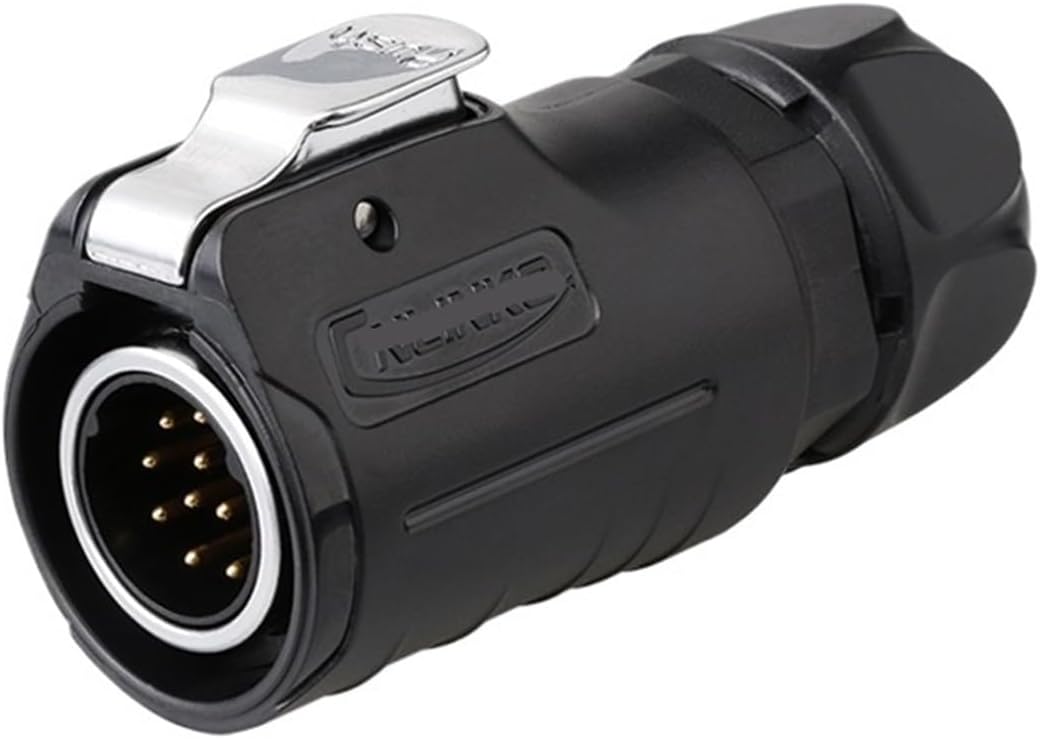 Industrial aviation 12 core LP20 with fence equipment male and female connector(Male plug)