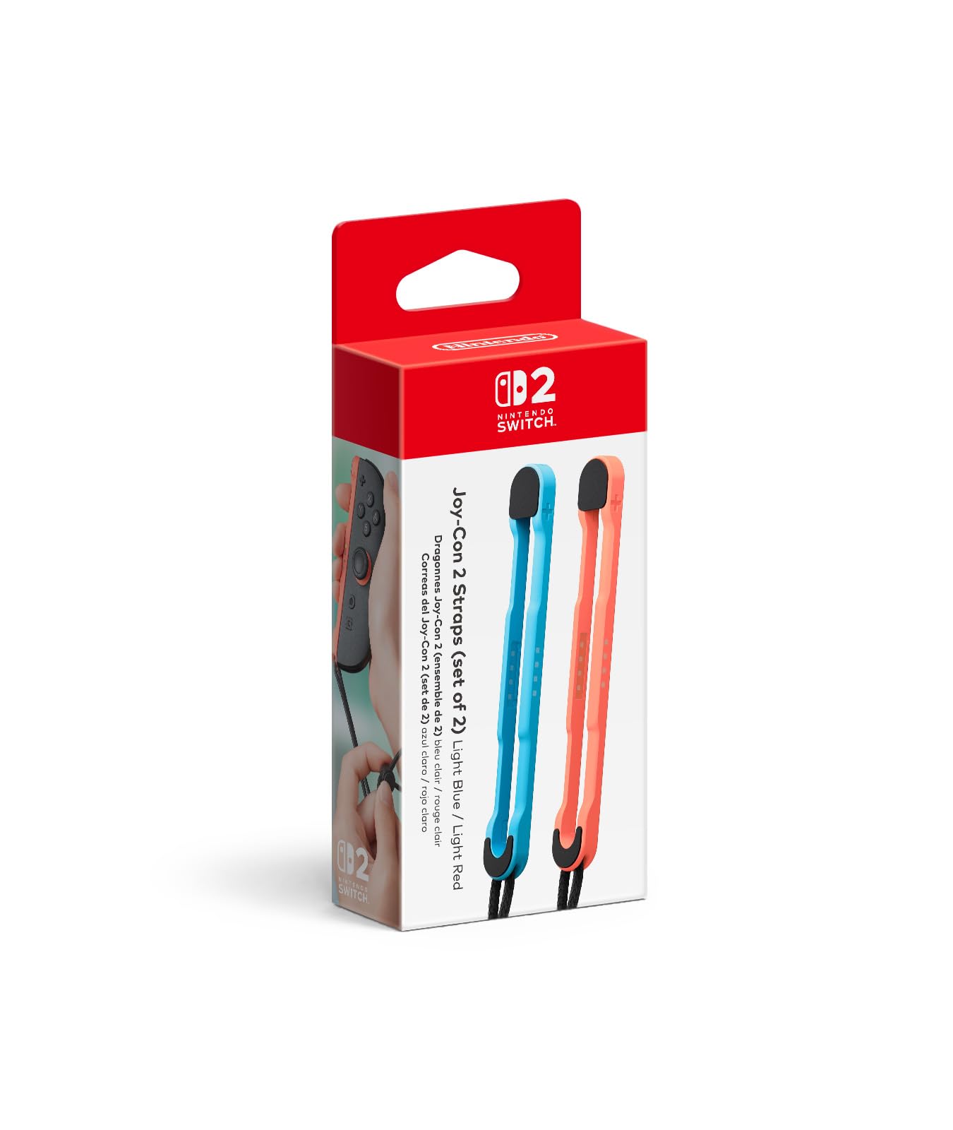 Joy-Con 2 Straps set of 2 Light Blue Light Red