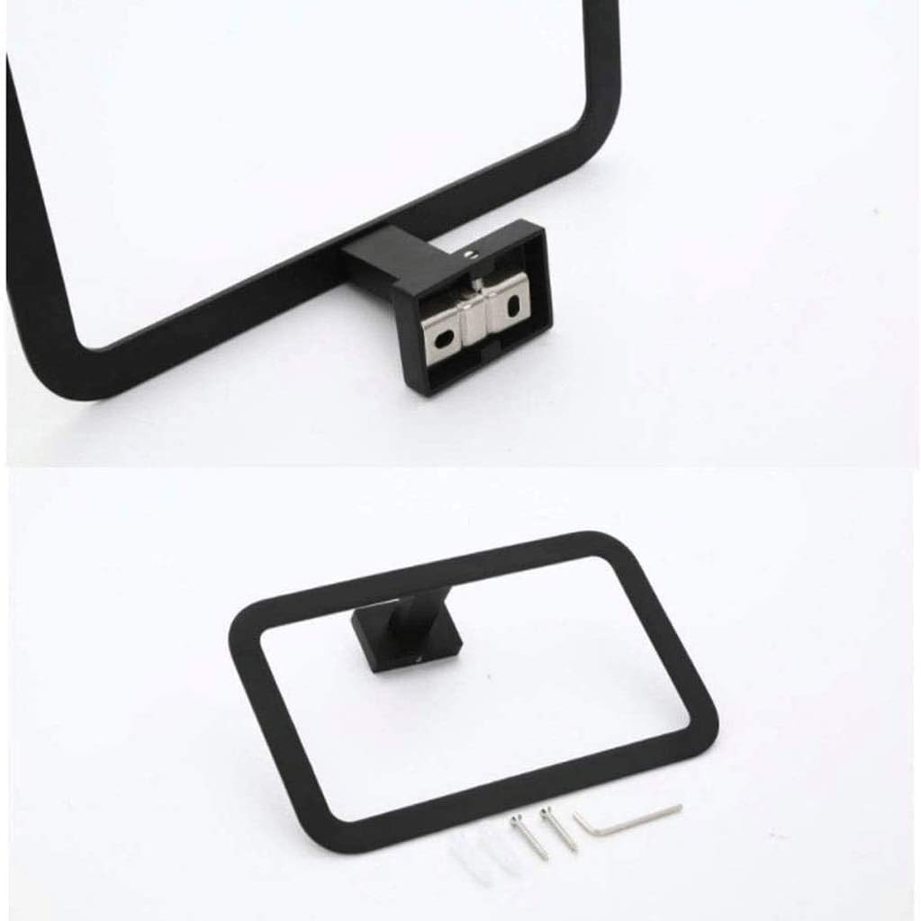 Black Bathroom Towel, Chrome Towel, Bathroom Towel Rack, for Bathroom Kitchen