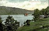 Rudyard Lake from Cliffe Park Rudyard, England Original Antique Postcard