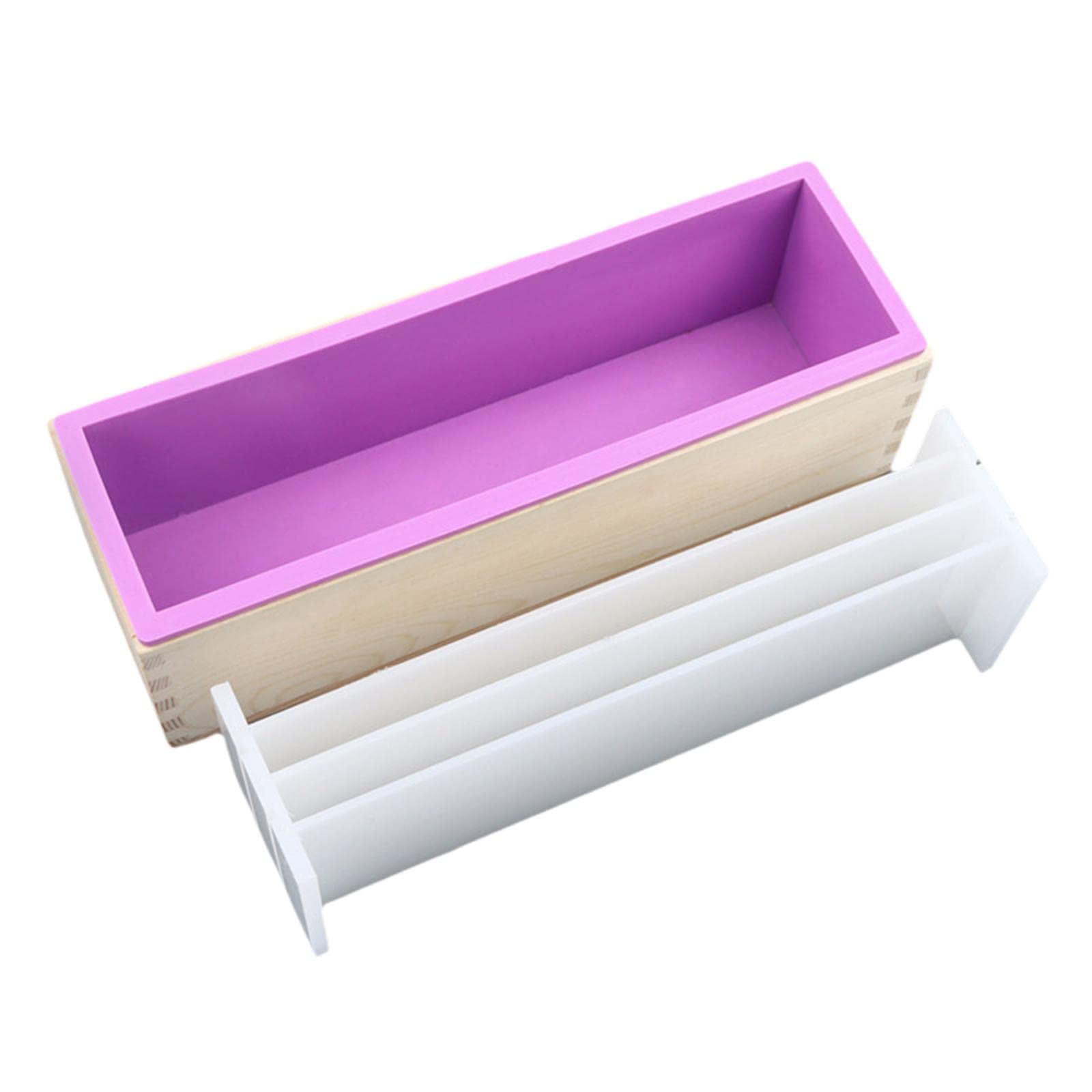 Oshhni Moule en Silicone avec Cloison Séparée pour La Fabrication de Savon pour