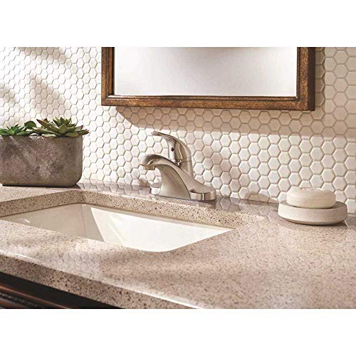 Delta Faucet B510LF-SSPPU-ECO Lavatory Faucet with Pop-Up Low Lead Single 4" Centers Lever Handle by DELTA - Image 3