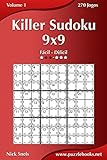 Killer Sudoku 9x9 - Fácil ao Difícil - Volume 1 - 270 Jogos (Portuguese Edition)