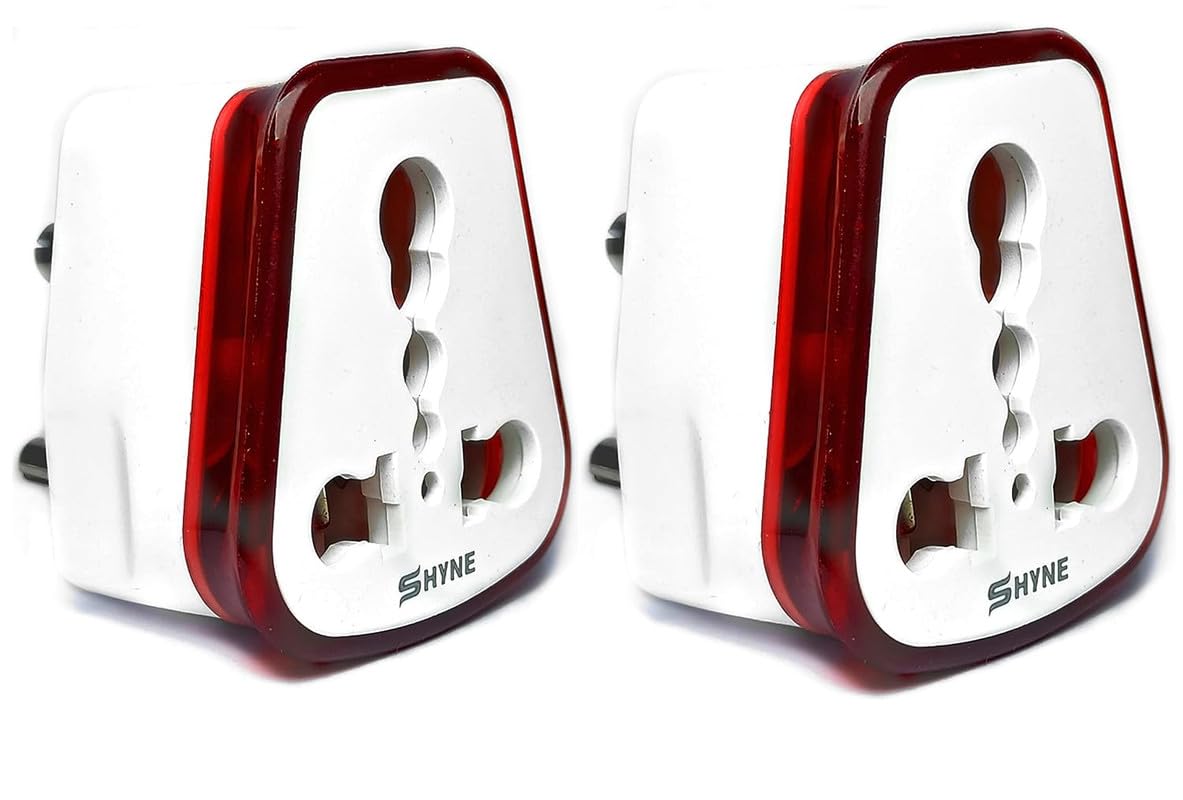 Global Enterprises Plug Adopter for Travel and Home PA-LK-GE190 Pack of 10