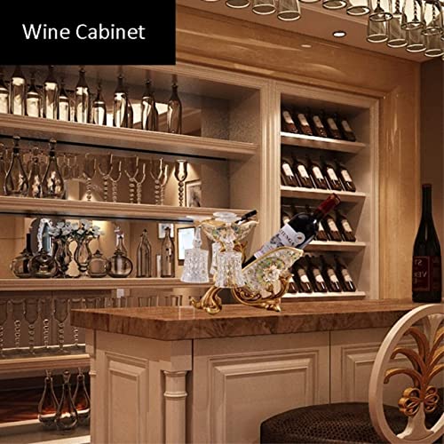 Soporte para botellas de vino de resina CWENZXDIA miniatura 3