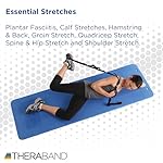 THERABAND Stretch Strap with Loops to Increase Flexibility, Dynamic Stretching Tool for Athletes Including Dancers, Cheerleaders, Gymnasts, Runners, Pilates and Yoga Elastic Stretch Out Band - Image 5