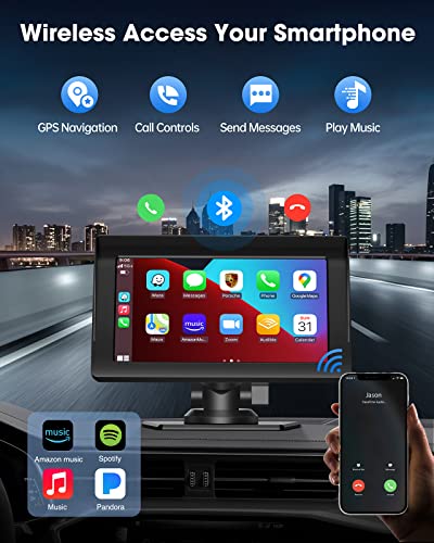 Wireless-Apple-Carplay-Android-Auto-for-Car-Stereo-Portable-7-Inch-Apple-Car-Play-Touch-Screen-Sync-GPS-Navigation-Audio-Car-Radio-Receiver-for-Car-Bluetooth-Siri-Multimedia-Player-FM Wireless-Apple-Carplay-Android-Auto-for-Car-Stereo-Portable-7-Inch-Apple-Car-Play-Touch-Screen-Sync-GPS-Navigation-Audio-Car-Radio-Receiver-for-Car-Bluetooth-Siri-Multimedia-Player-FM