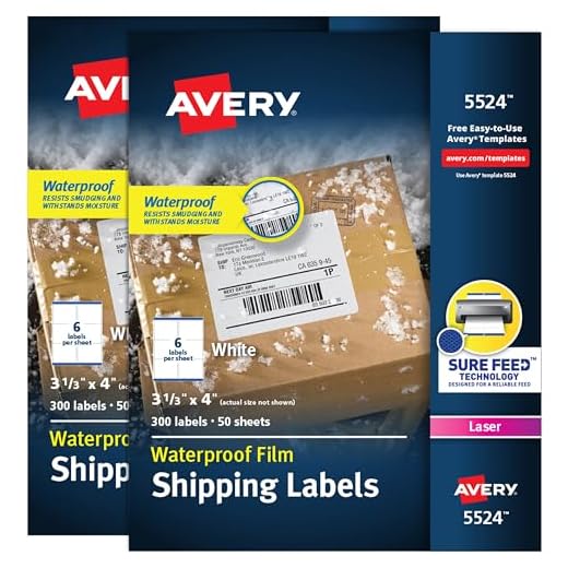 How to tell right from left wheel luggage Avery Waterproof Labels for Mailing