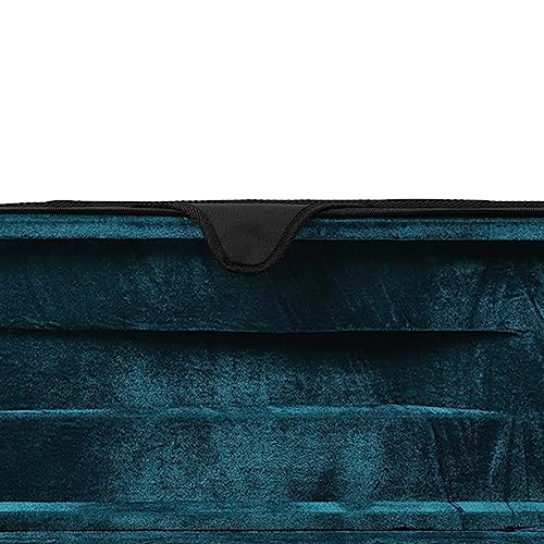 Caixa Rígida de Violino, Estojo de Violino 4/4 Design Requintado Portátil Protetor de Tecido Oxford