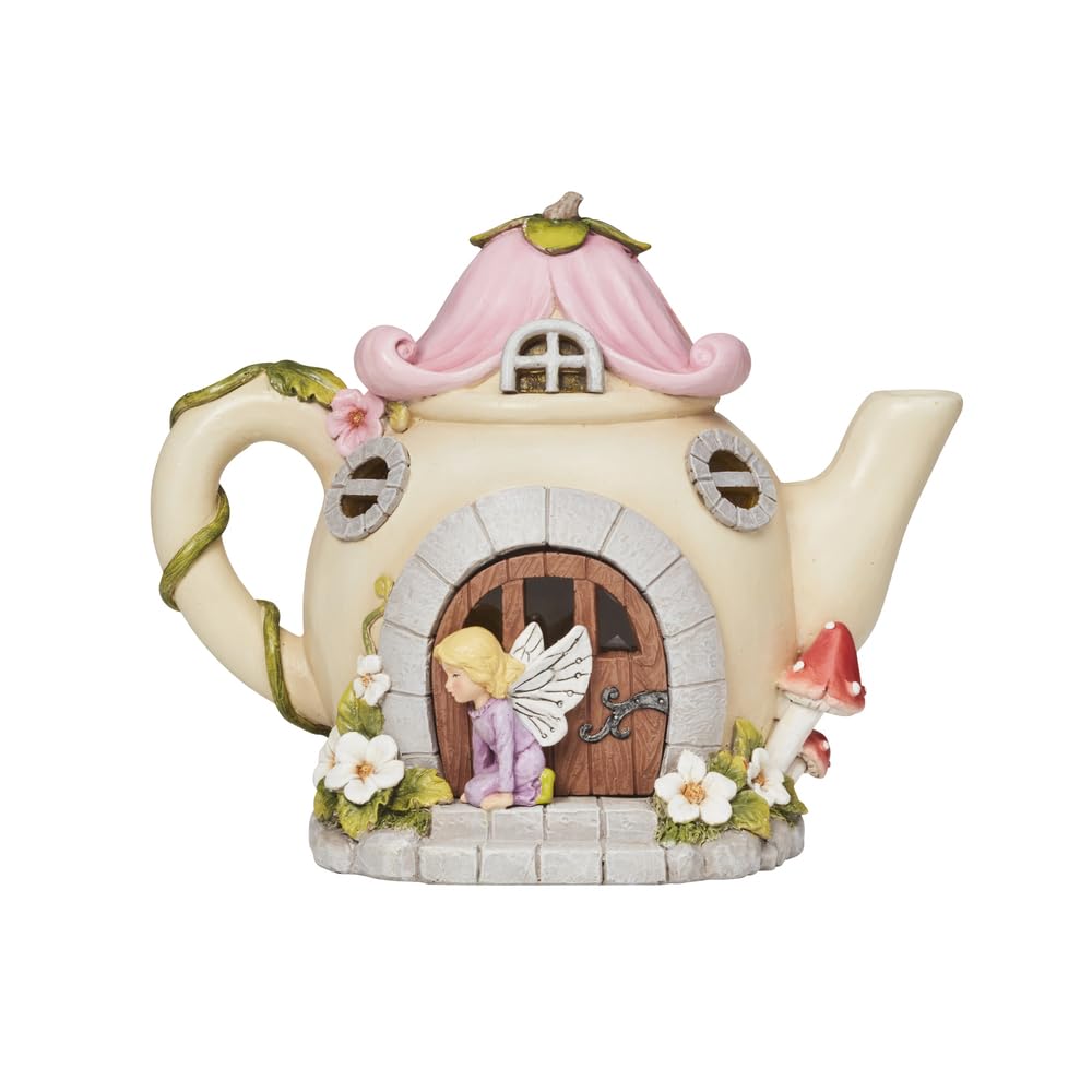 Pflanzen-Kölle Sgpuk Pflanzen Kölle Solar Fairy House Teapot, 19 X 24 X 15 Cm
