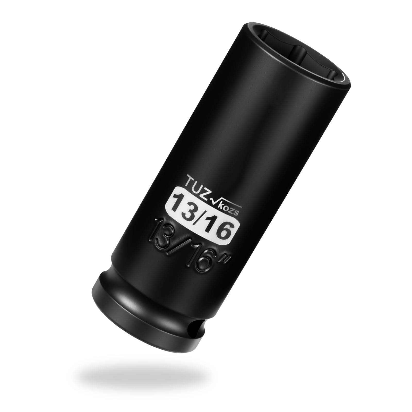 1/2 Inch Drive 13/16 Inch Deep SAE 6 Point CR-MO Impact Socket