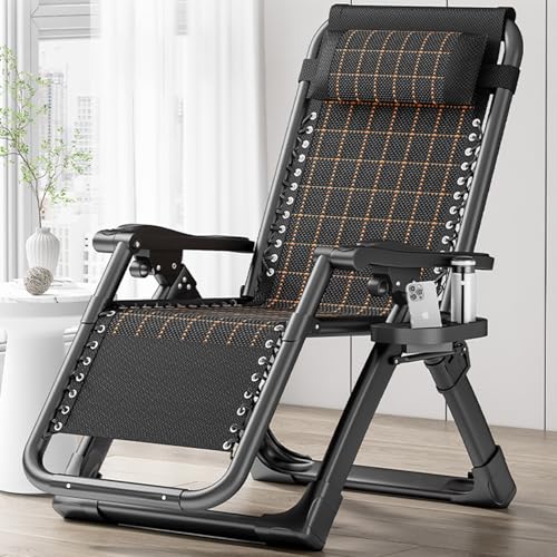 Chaise longue pliante réglable avec coussin et finitions premium - 4