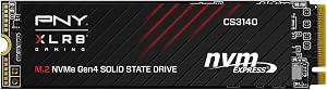 PNY XLR8 CS3140 M.2 NVMe Gen4 x4 Unidad de Estado Sólido (SSD) Interna de 2TB, Velocidad de Lectura hasta 7500 MB/s, Velocidad de Escritura hasta 6850 MB/s
