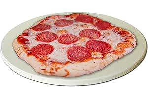 GREEN EGG PIZZA WEDGE: Extra Thick 9/16" Pizza Baking Stone Made from...