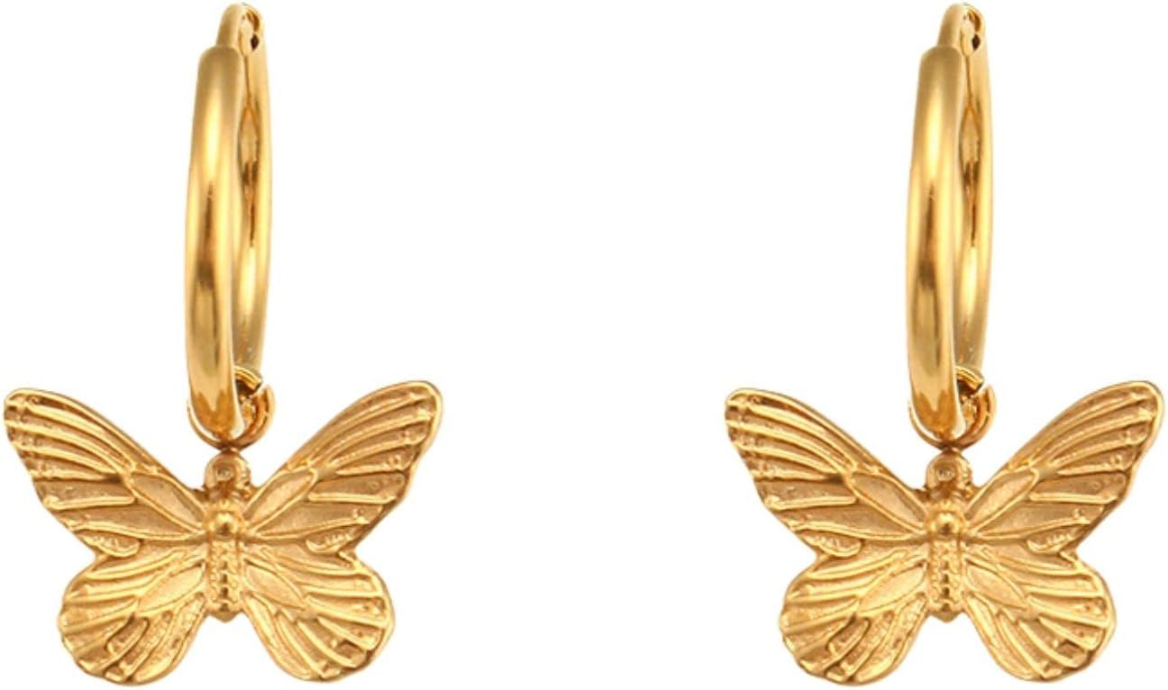 JINEAR Exquisite Fashion Trend Star Earrings, Designed for Women, Stainless Steel, No Gemstone