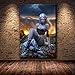 Aishangjia Il Poster Decorazione Pittura di World of Warcraft 8.0 Mappa su Tela su Tela Dipinto su Tela Wall Art su Tela Cuadros Decor 50x70 cm(19.68x27.55 in) AD-636