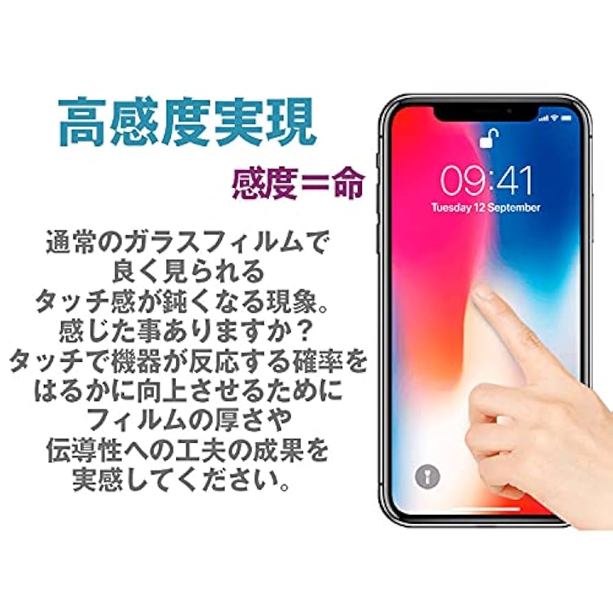 Amazon | ZENIX DESIGN TECH iPhone15 用 ガラスフィルム 保護