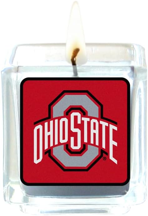 Siskiyou Sports NCAA Ohio State Buckeyes Scented Candles, 4 pk One Size, Team Colors