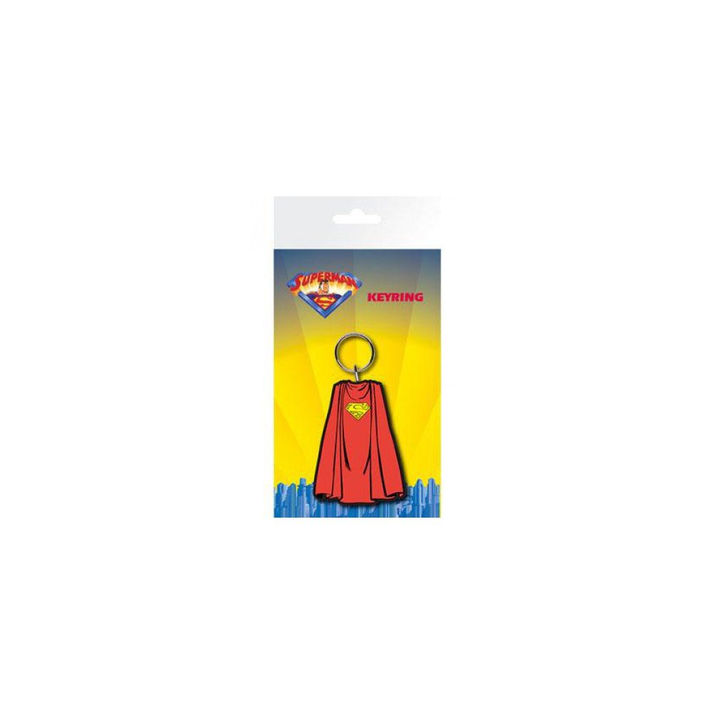 Gb Eye Various Dc Comics "Superman, Cape" Key Ring, Multi-Colour