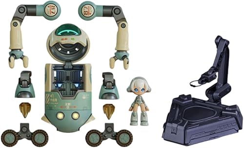 Miniatura 7 de HiPlay Juego completo de figuras coleccionables de Animester Topupu-robot, estilo anime, figura de acción en miniatura (Topupu-robot)