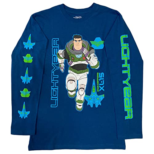 Disney Buzz Boys Long Sleeve Graphic Tee