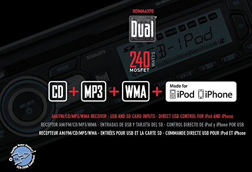 Amazon.com: Dual Electronics XDMA6370 Multimedia Detachable MOSFET