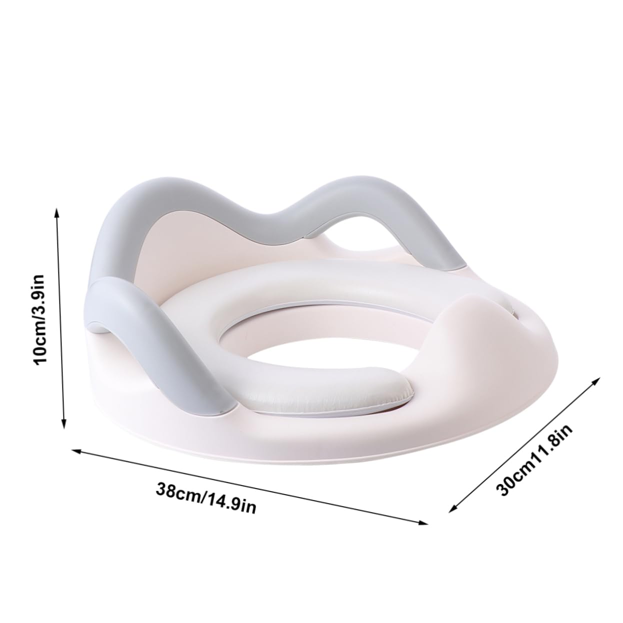 1pieza Asiento De Inodoro Infantil Diseño Antideslizante Entrenador De Toilet Para Niño Niña Compatible La Mayoría Inodoros Fácil De Limpiar y Usar