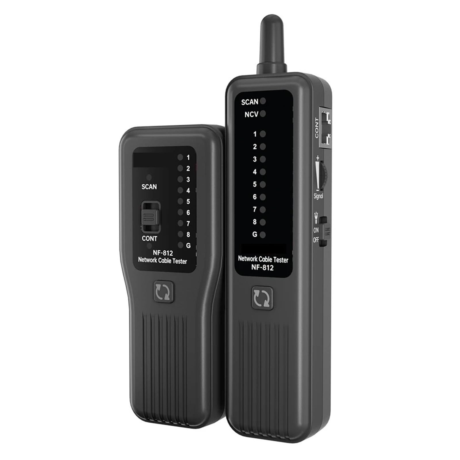 Tester per cavi di rete, Tester Per Cavi Di Rete, RJ45 RJ11, Rilevatore, Continuità 100 V, Strumenti