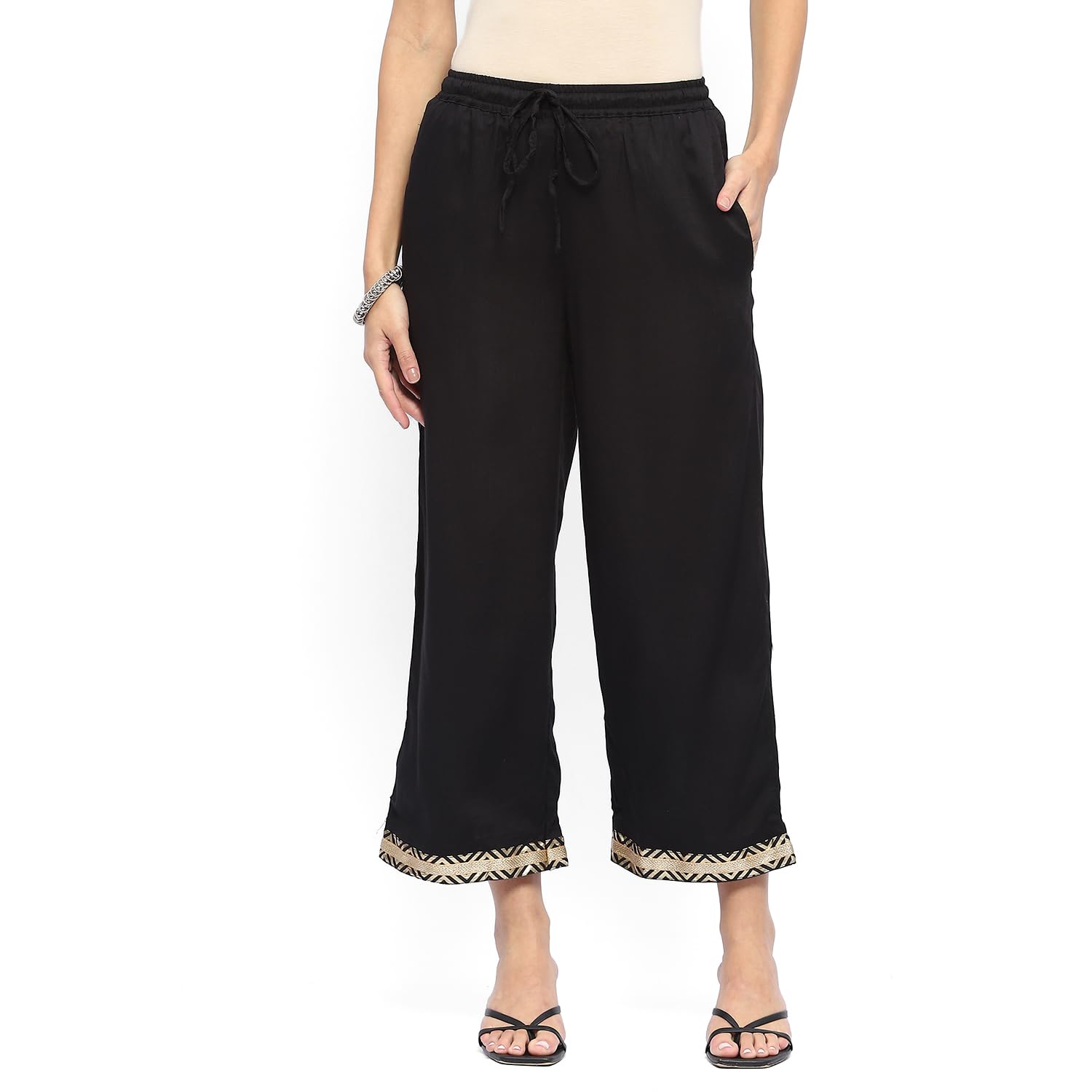 biba Women Polyester Palazzo Pants-picture-12