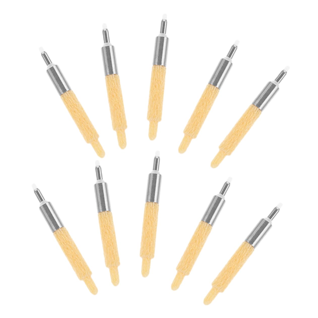 ARTIBETTER 10pcs Refillable Paint Pen Nibs 0.5mm Fine Tip Chisel Tip Pen Refills for Acrylic Paint Marker Nibs