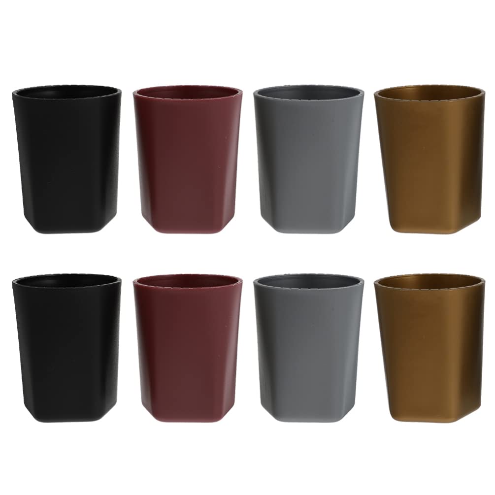 Kubki do wytrząsarki do kości Kubek do gry w kości 8 szt. Plastikowy kubek do kości Dice Rolling Shaking Cup Pentagon Uchwyt na kości do gry Farkle Liars Dice Dice Cup Ktv Dice Holder/1275