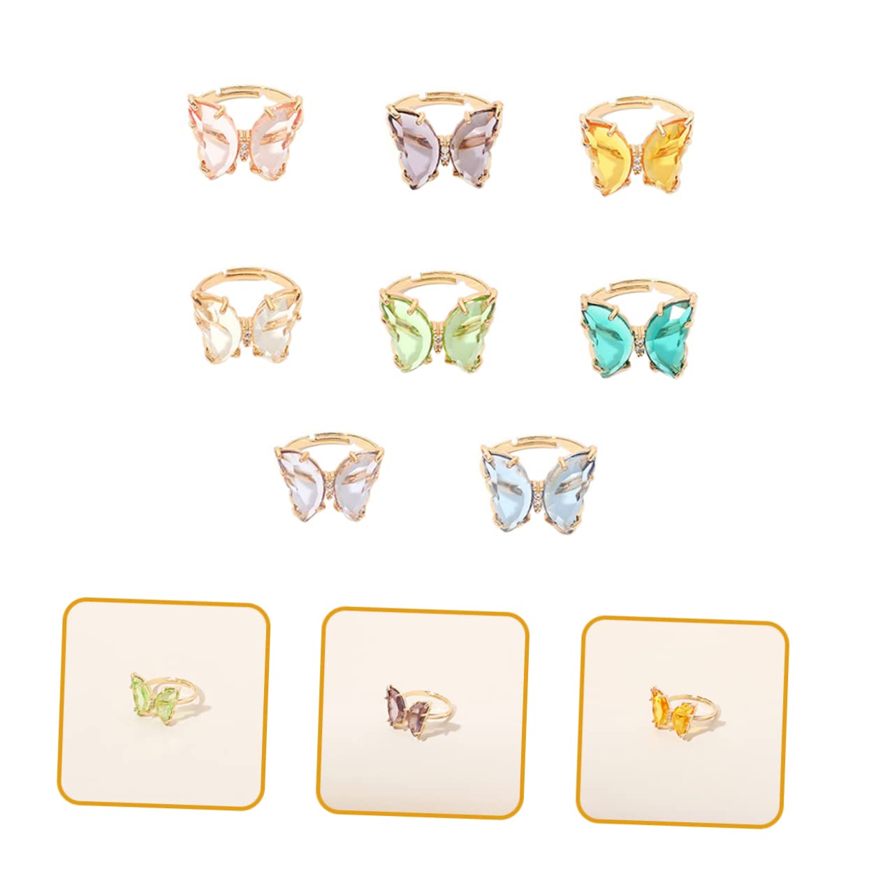 Ipetboom Anillo De Anillos Para Mujer Niña Anillo De Dedo Anillo De Joyería Anillo Lindo Anillos De Dedo Para Mujer Anillo Casual Para Niña Anillos
