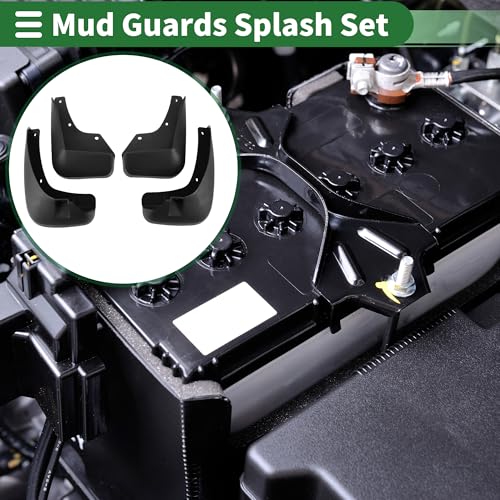 Image of Motoforti Mud Flaps Splash Guards Mud Guards for Chevrolet Captiva Sport 2015-2019 W /Mount Accessories