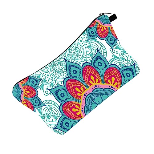 1pezzi Borsa Cosmetica Mandala Per Viaggio e Outdoor Organizer Multifunzionale Per Make-up e Toiletries Design Unico e Capacità Ottimale Per Donne e Ragazze