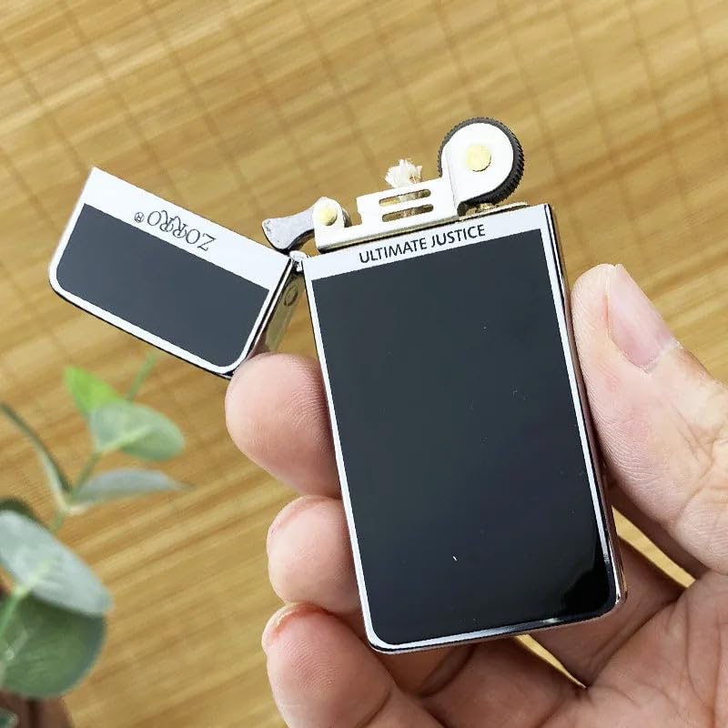 Amazon.com: ZORRO ZC5 Ultra-Slim Classic Kerosene Lighter - Chrome