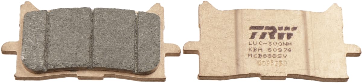TRW MCB70 Kit Pastiglie Freno Organiche Per Moto, Per Suzuki GS (assale Anteriore), Composto Ceramico, Elevate Prestazioni