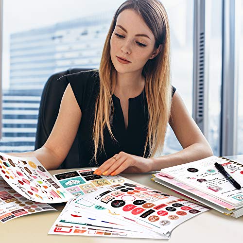 Aesthetic Planner Stickers - 1500+ Stunning Design Accessories Enhance And Simplify Your Planner, Journal, Calendar And Scrapbook #TOP5
