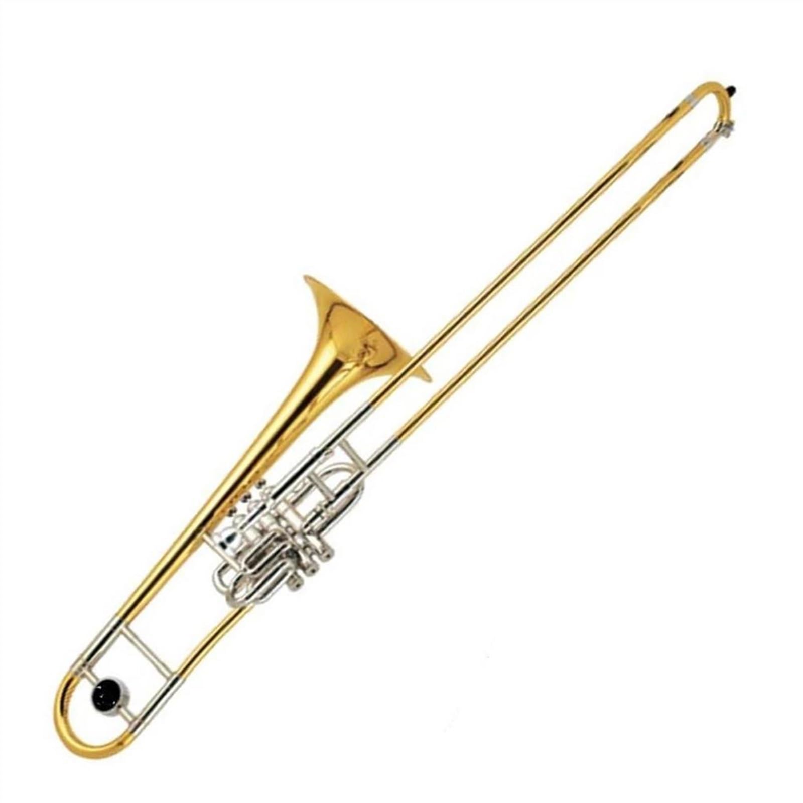 Professionnel Trombone Trombone à piston de qualité Cupronickel Manchon coulissant Laiton